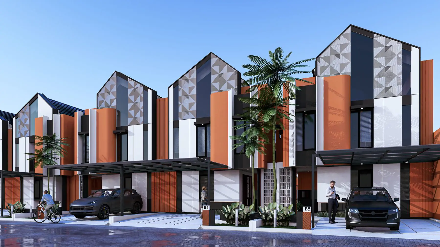 Render fasad Tipe 80