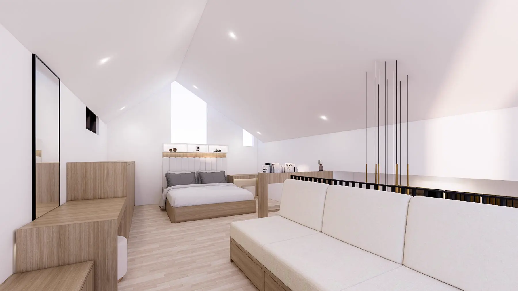 Mezzanine loft lantai 2 Casavida